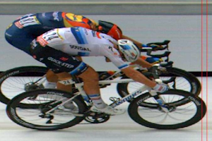 Tim Merlier beats Jonathan Milan by centimetres in Dunkirk Sprint