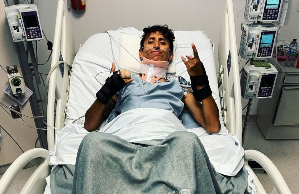 Egan Bernal lists all of his broken bones and injuries and vows comeback