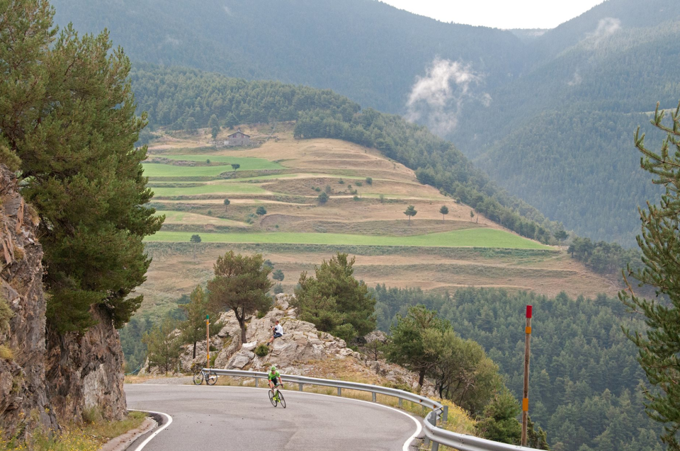 The Climbs and Landscape of the GF Encamp Pas de la Casa