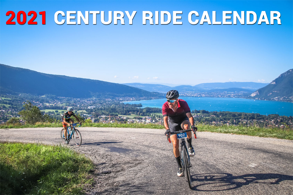 2021 USA Century Rides Calendar