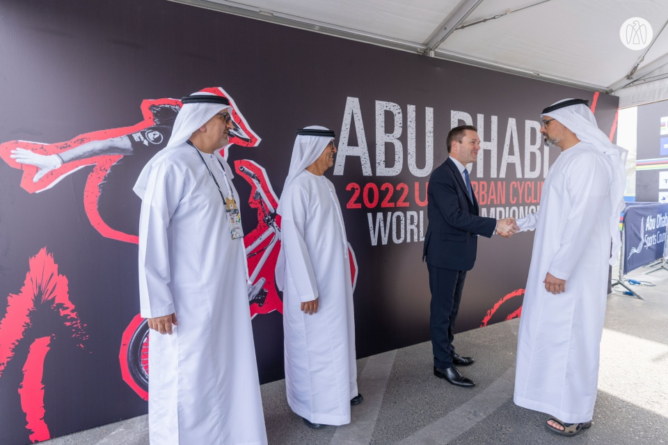 Khaled bin Mohamed bin Zayed attends inaugural Bike Abu Dhabi Festival