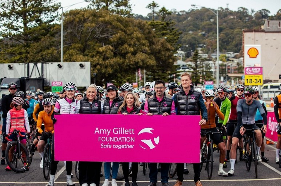 over $100,000 AUD raised for the Amy Gillett Foundation