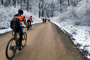 Thousands complete America's Largest Gravel Race in Freezing Windy Conditions