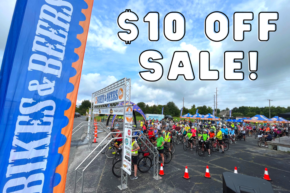 Register NOW for Bikes & Beers in Pennsylvania and SAVE!