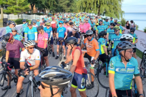Over 800 cyclists celebrate as the Bluewater International Granfondo returns