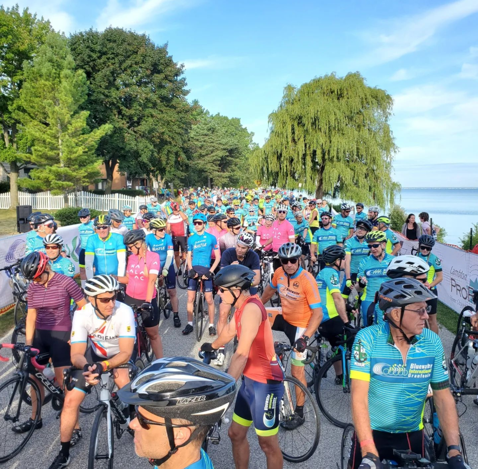 Over 800 cyclists celebrate as the Bluewater International Granfondo returns