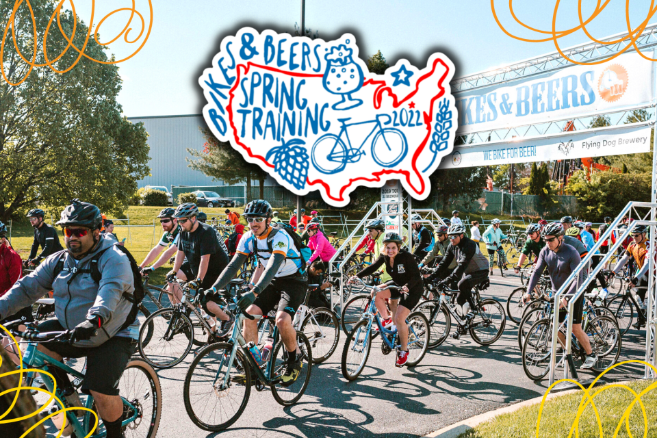 Bikes & Beers SPRING TRAINING is an 8-week challenge featuring weekly prizes, and awards!