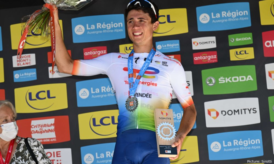 Valentin Ferron wins 6th stage of Critérium du Dauphiné from the breakaway