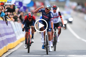 Mathieu van der Poel wins the Tour of Flanders outfoxing Tadej Pogacar!