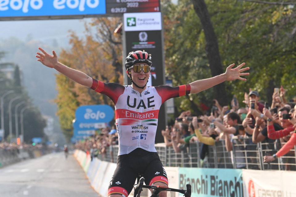 Mikel Landa came third, his first monument podium.