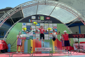Stefano Stagni and Martha Maltha win 2022 Maratona dles Dolomites