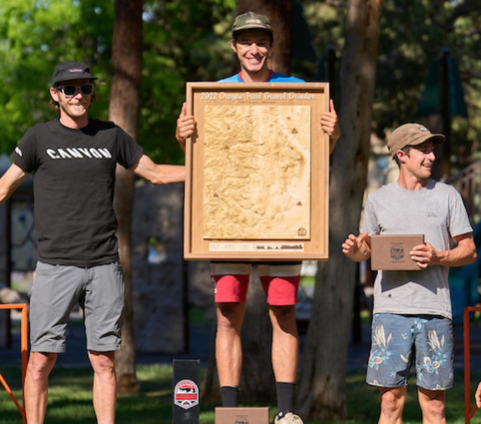 Photo L to R: Peter Stetina 2nd, Christopher Blevins 1st and Howard Grotts 3rd overall