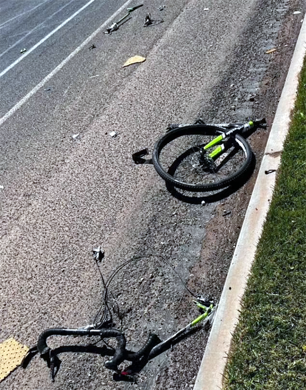 Two cheap brothers bicycles