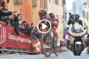 Pogacar leaves rivals in the dust with stunning solo attack at Strade Bianche