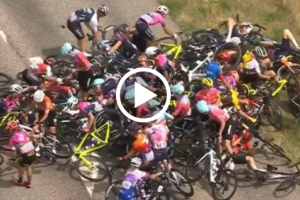 VIDEO: Carnage Crashes at the Tour de France Femmes