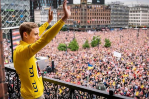 Tour De France Champion Vingegaard Receives Hero's Welcome In Copenhagen