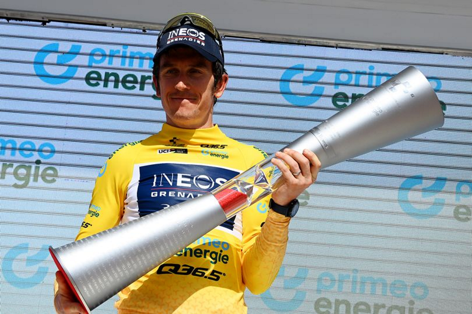 Geriant Thomas wins Tour de Suisse as Evenepoel fastest at final Time Trial