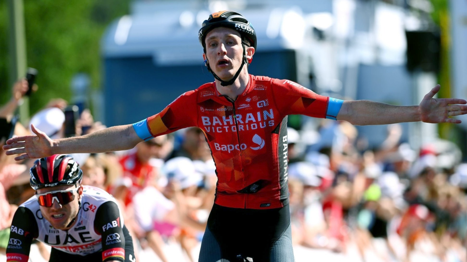 Stephen Williams takes his first WorldTour victory at the Tour de Suisse