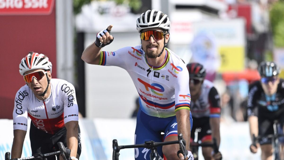 Peter Sagan is back with a Tour de Suisse Sprint Win!