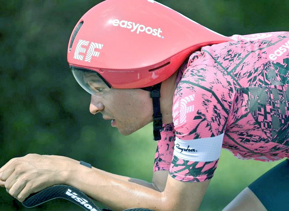 Stefan Bissegger the fastest at the UAE Tour Time Trial