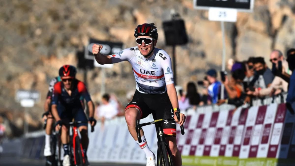 Tadej Pogacar takes the UAE Tour lead win Mountain Stage Win