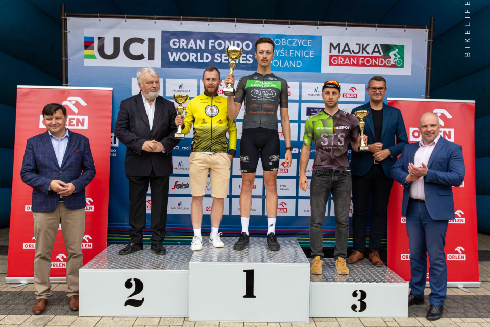 Reigning Granfondo World Champion Igor Kopse from Slovenia