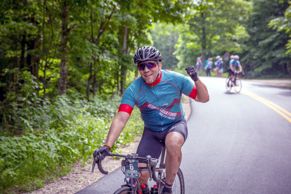 Photo: Three distances cater for all abilities of cyclists - enjoy an unforgettable ride around the Green Mountains.