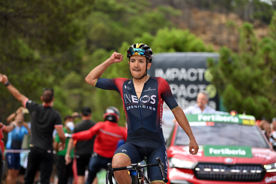 Evenepoel cracks on La Pandera as Carapaz wins a second stage