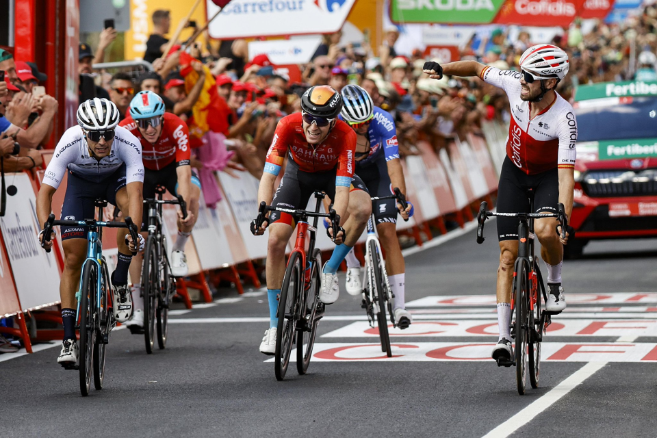 Jesús Herrada triumphs on stage seven of the Vuelta a España