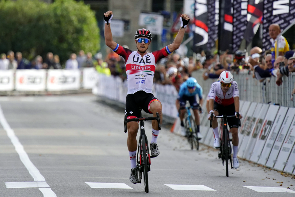 Matteo Trentin (UAE-Team Emirates) wins Giro del Veneto