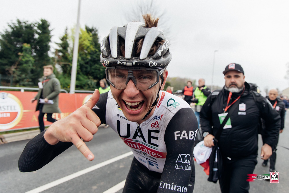 Tadej Pogacar solos to Amstel Gold Victory