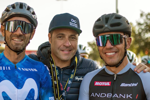 Valverde, Rodriguez and Verona ride the Canyon Gravel Girona Ride