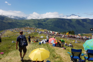 Cycle Stages of the 2023 Tour de France in the Alps