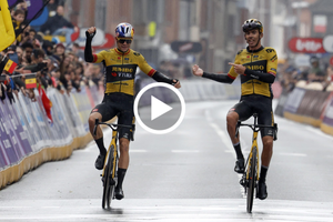 Laporte sweeps to victory with Van Aert at wet and windy Ghent-Wevelgem