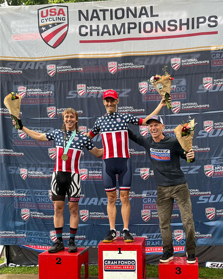 Andrew Knight Successfully Defended his 2023 USA Cycling Gran Fondo National Championship in Maryland