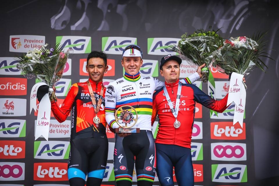 Remco Evenpoel wins Liège-Bastogne-Liège again after Playbook attack