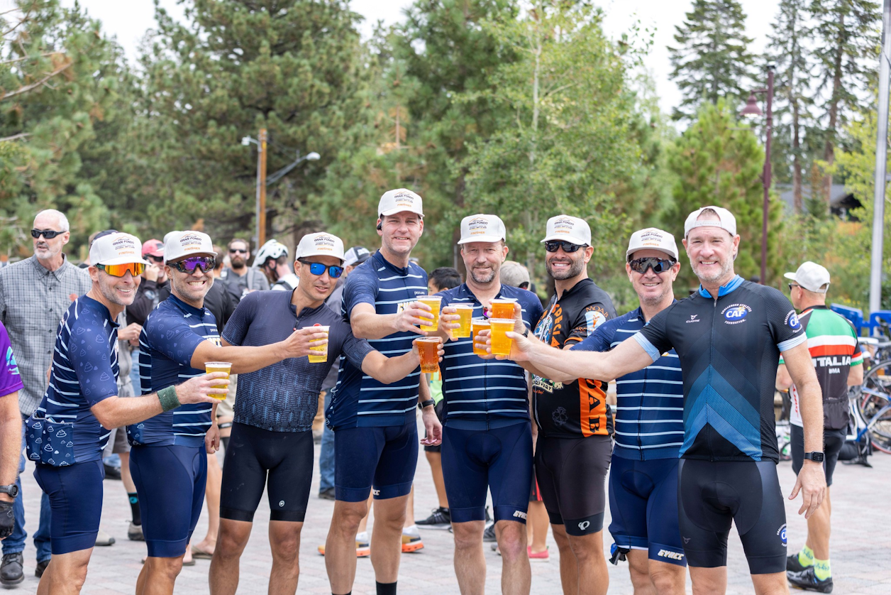 Photo: Great group riding and post-celebrations on tap