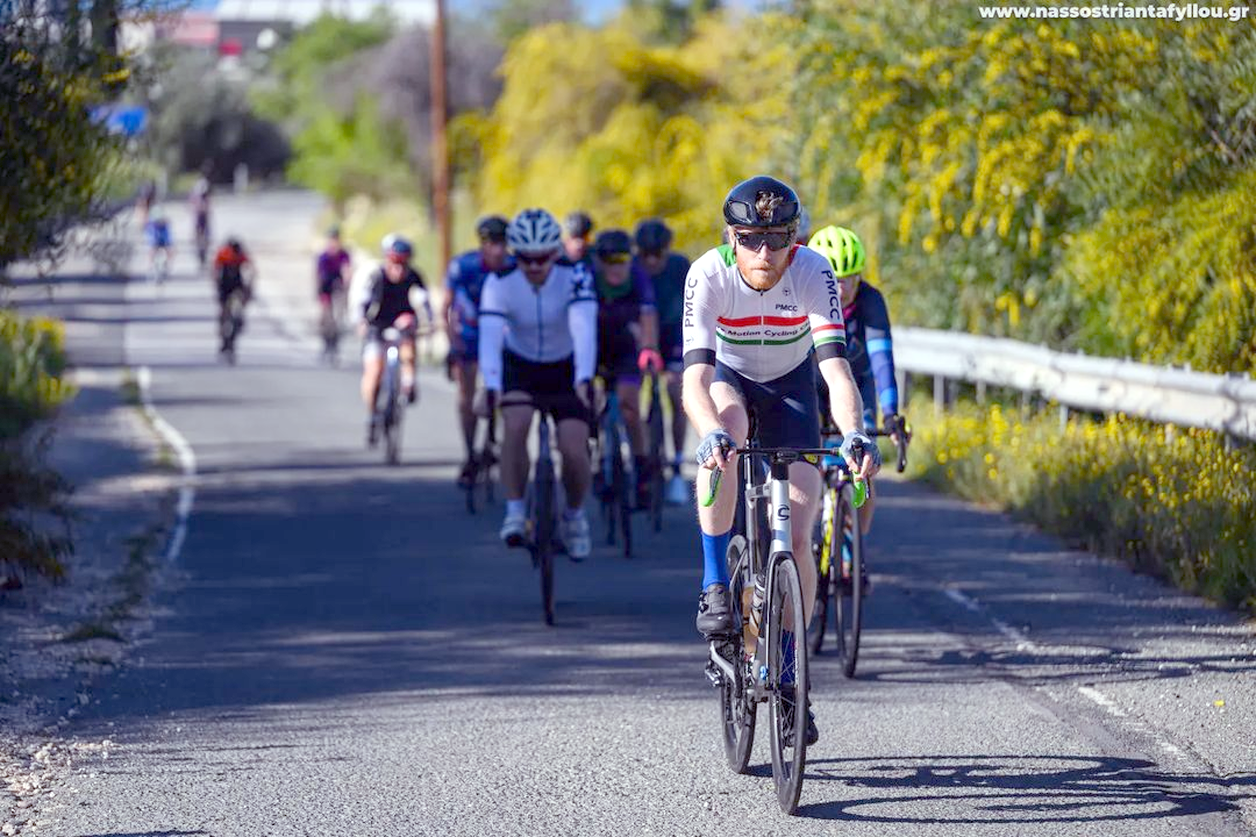 SPORTIVE participants rode a 54 km stage with a 41 km timed section and 780m of climbing 