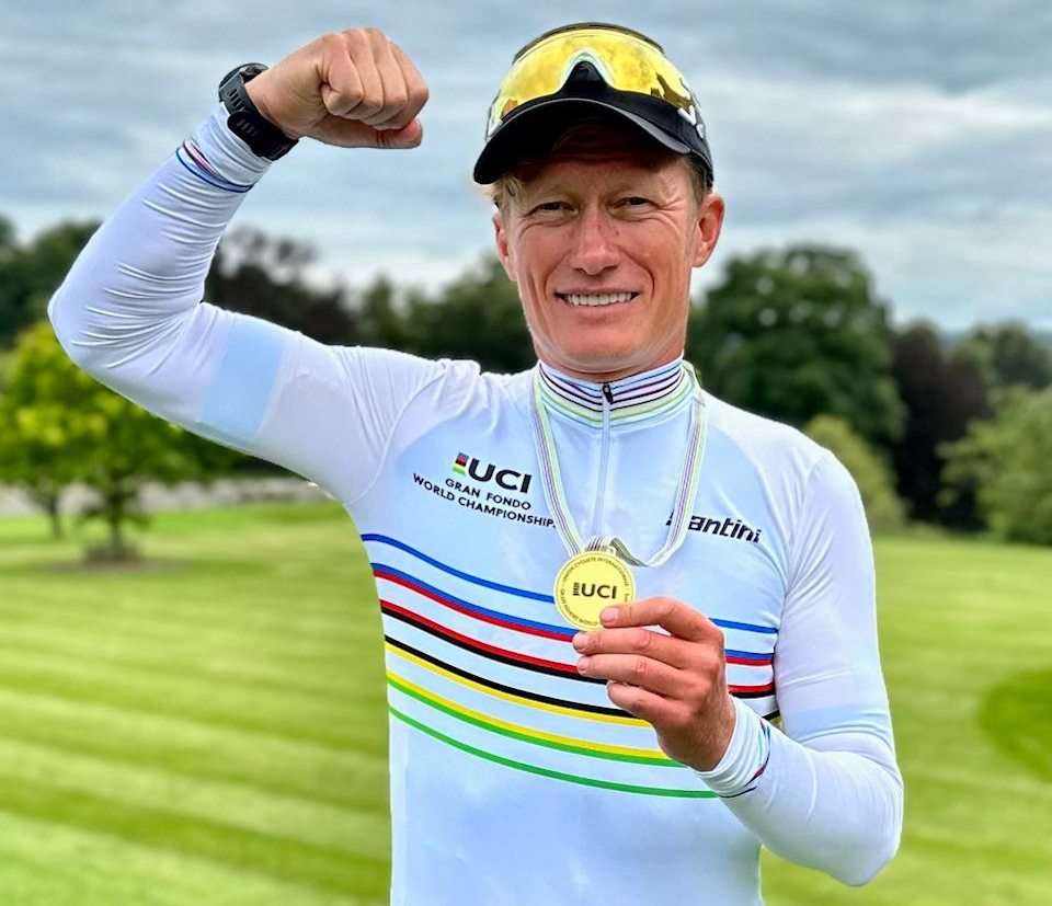 Kazakhstan’s Vinokurov wins Gold Medal at 2023 UCI Gran Fondo World Championships in Scotland