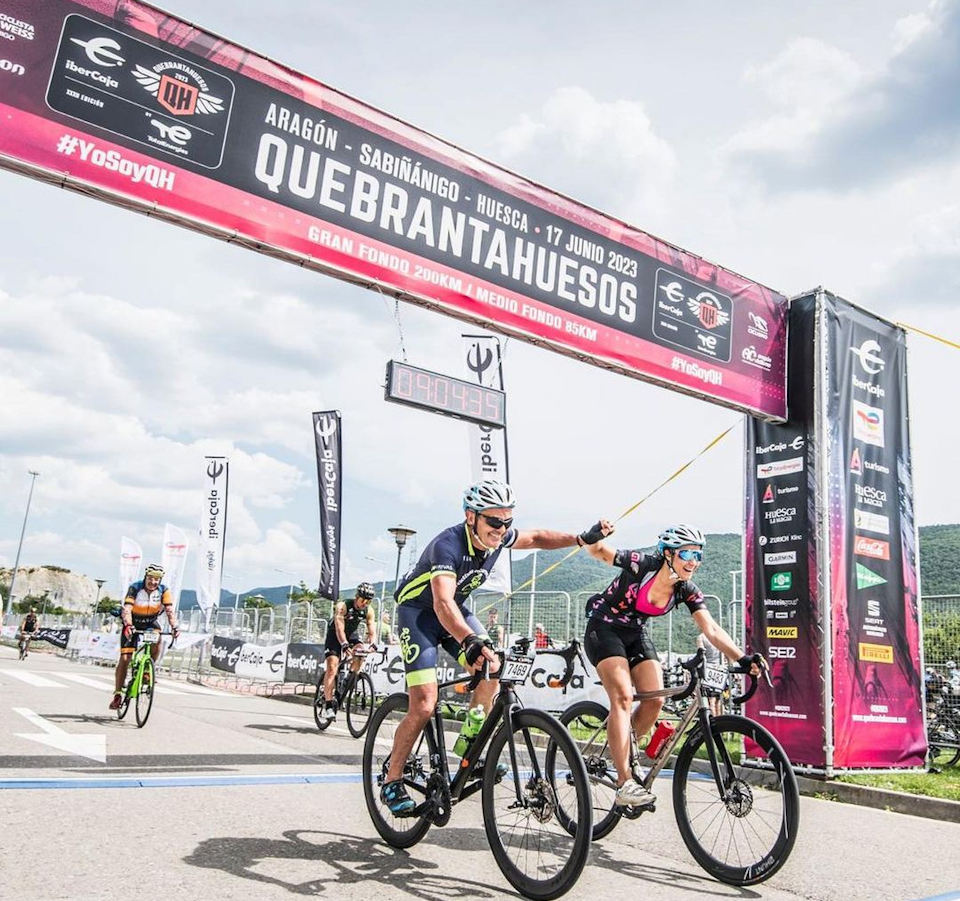The XXXII Ibercaja Quebrantahuesos by TotalEnergies Cycling Tour returned to complete normality this Saturday for the first time since 2019