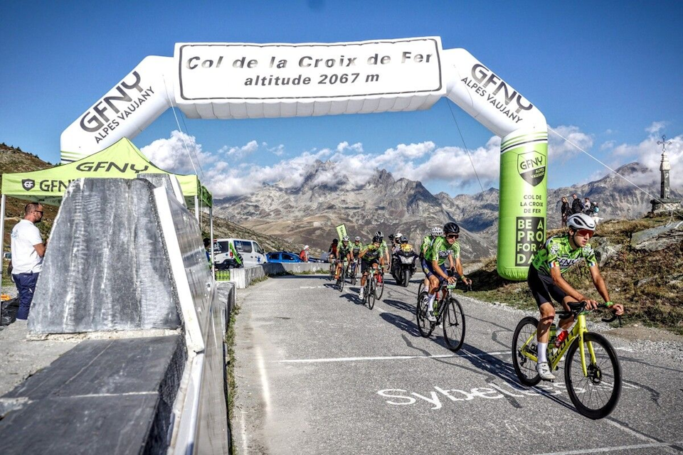 L’Alpe d’Huez climb protagonist at GFNY La Vaujany