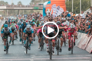 Fernando Gaviria finally gets a stage win at the Vuelta San Juan