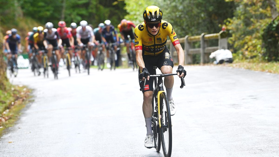Vingegaard attacks teammate Sepp Kuss to take Stage 16 win