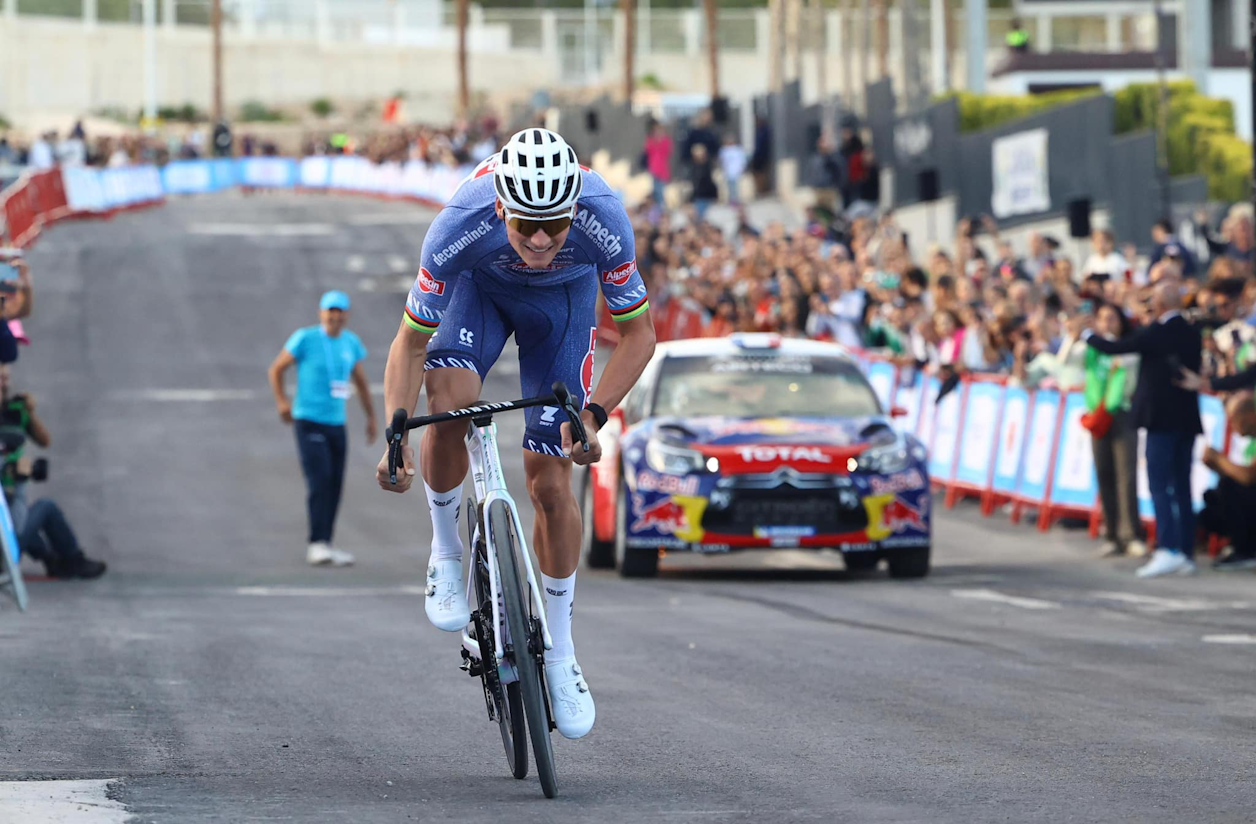 Mathieu Van der Poel won the elimination race