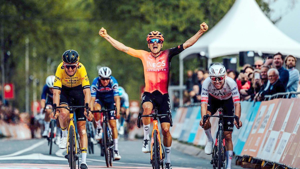 Tom Pidcock finally wins the Amstel Gold Race