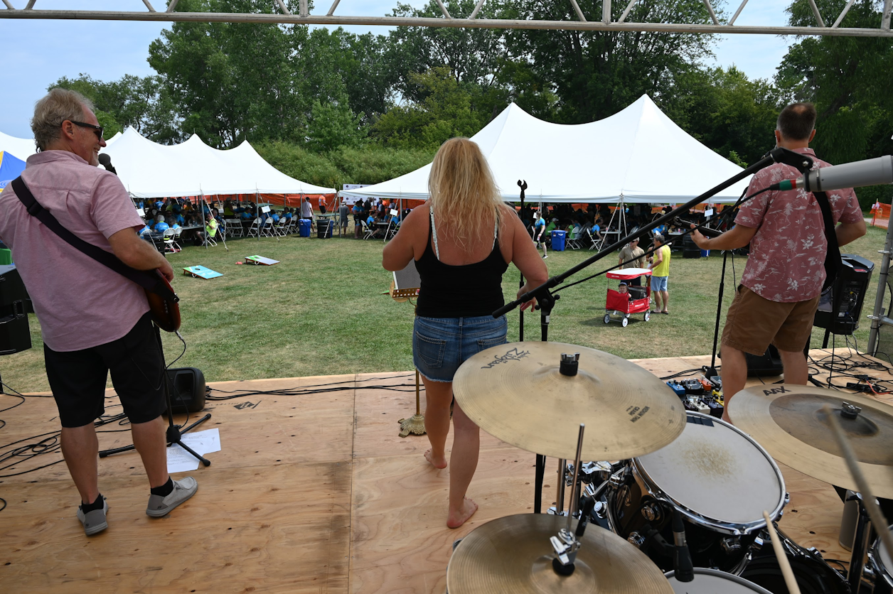 “We had a new band this year, Shelly Rastin,” MacAlpine said. “We went for a bit of a country flavour.”