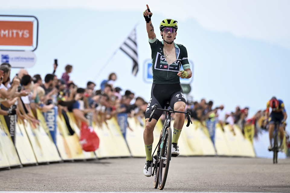 Roglic overhauls Evenepoel to take race lead at the Dauphine