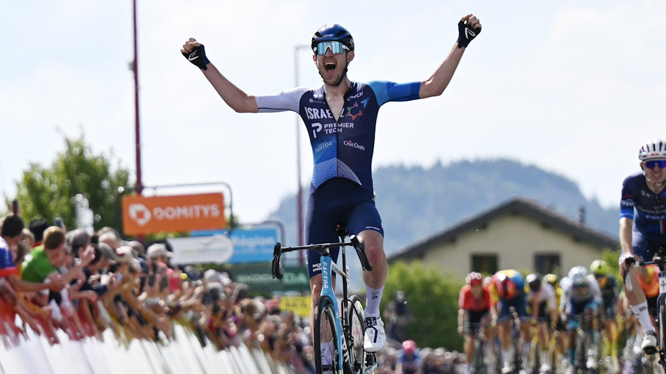 Canadian Derek Gee takes Dauphine lead after stage 3 win