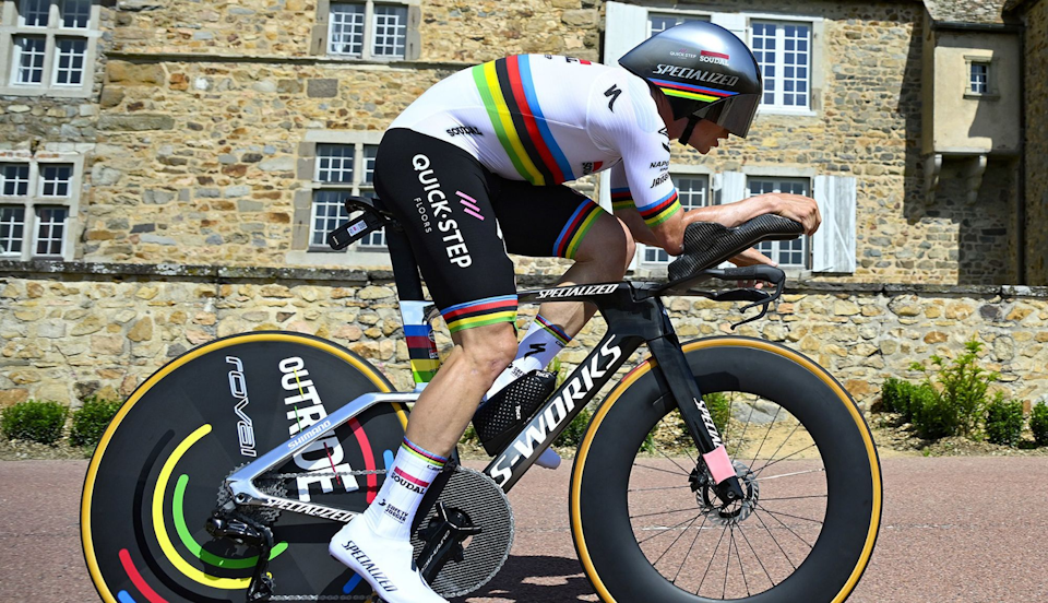 Remco Evenepoel Crushes Dauphiné Time Trial to take Race Lead