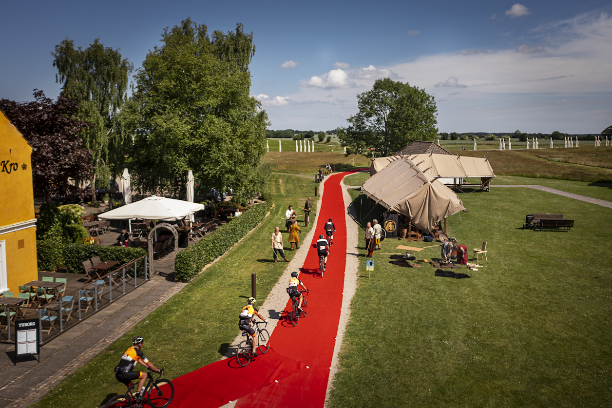 Photo: All routes follow the ancient road Hærvejen from north or south towards the finishing city of Viborg. 
